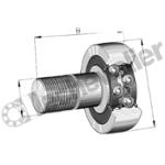 KR5207-2RS GALET INA