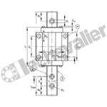 KWVE15-B-V1-G1 CHARIOT GUIDAGE 4 PISTES A BILLES I
