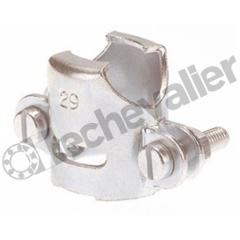 CG.28-30 COLLIER A GRIFFES N°29 ACIER GALVA - PLAGE 28-30mm