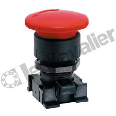 200-972 BOUTON COUP DE POING ROUGE 22,5mm - CAMOZZI