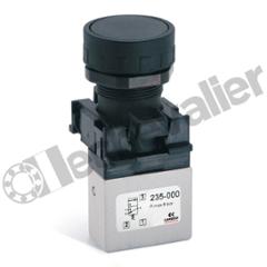234-895 BOUTON POUSSOIR 1X3/2NF D4 200-895+234-000 - 60L/min - CAMOZZI