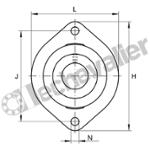 FLCTE35-XL PALIER INA