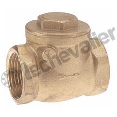 CARBMTL.1/2 CLAPET BATTANT LAITON CLAPET METAL PN16 - FAF=47mm - ADG