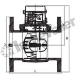 959B-150 COMPTEUR WOLTMAN DN150 312M3/H - 50°C MAXI - FAF=300mm