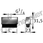 ARCALUB-C1.BRUSH-100MM-G1/4-G SCHAEFFLER