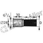 ARCALUB-C1.BRUSH-25MM-G1/4-G SCHAEFFLER