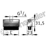 ARCALUB-C1.BRUSH-70MM-G1/4-G SCHAEFFLER