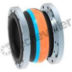 AS1.50PN16 NBR COMPENSATEUR DN50 ROUGE/BLEU - FAF=125mm - STENFLEX