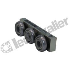 CES45-120-2Z CHARIOT 3 GALETS ROLLON