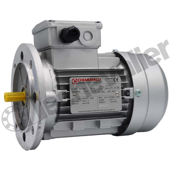 CHT 80 B4 B5 KW0,75 IE3 MOTEUR 230/400V ALU CHIARAVALLI