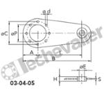 CHT 03-04 BRAS BRAS DE REACTION CHIARAVALLI