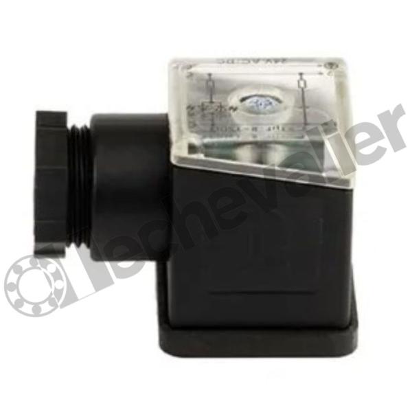 CDIN43650A-L48V CONNECTEUR LED.30 BROCHES EN U 18mm PG9 - 48V AC/DC