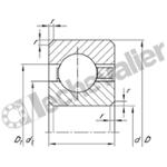CSCA055-HLE ROULEMENT INA