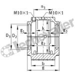 EDH210-310 POCHETTE 2 JOINTS - FAG