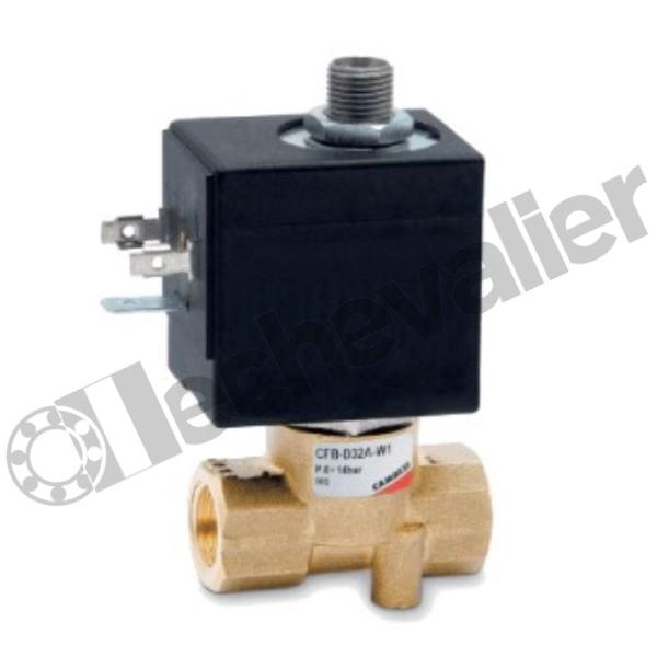 CFB-D32D-W1 EV 3/2 NF DN:2,8mm 1/4 FKM - 0 A 5B. (AC/DC)- CAMOZZI