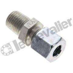 GE 8 LR NPT PIQUAGE DROIT D8-1/4NPT A BAGUE - 315 Bars - ACIER ZINGUE