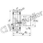 KR5207-2RS GALET INA