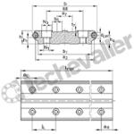 LFS120-E-RB RAIL DE GUIDAGE INOX LE M. - INA