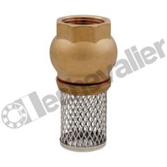 510-50 CLAPET CREPINE LAITON/NBR A LEVEE VERTICALE 2 BSPP - ADG