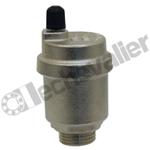 915-15-N PURGEUR AIR AUTO MALE 1/2 SORTIE VERTICAL - LAITON NICKELE