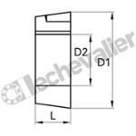 TL1108 11 MOYEU TAPER LOCK AL 11