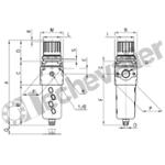MC202-D03 FR. 0,5-10B 25 MIC. 1/2 PURGE AUTOMATIQUE - CAMOZZI