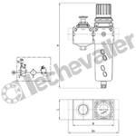MC202-N-5-FR01 PACK FR. 1/2 CAMOZZI COMPRENANT: