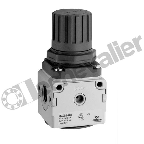 MC104-R20 REGULATEUR 0-2B 1/4 DECOMPRESSION AUTOMATIQUE - CAMOZZI