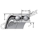 3MM218WICRDUM ROULEMENT TIMKEN