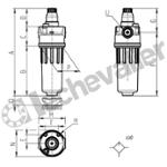 N208-L00 LUBRIFICATEUR 1/4 CAMOZZI