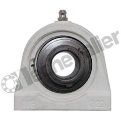UCPA205SS/348125 PALIER RESINE BLANC AVEC RLT INOX