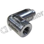 RMOAN.1/4 RACCORD MULTI-ORIENTABLE M/F 1/4 - DN7 ALUMINIUM/NBR PS:10
