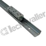 CES20-80-2Z CHARIOT 3 GALETS ROLLON