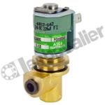 ULE257A002.24/DC EV PILOTAGE 2/2 NF D6mm - F1/8 + 2 CABLES FASTON ASCO