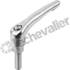 K0124.105X10 MANETTE INDEXABLE TA.1 M05X10 ACIER