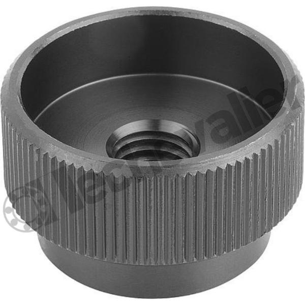 K0137.112 ECROU MOLETE M12, FORME:A ACIER DE