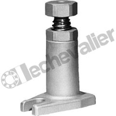 K1233.01 VERIN AVEC CONTRE-ECROU H=100 ACIER