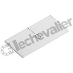 K0759.00 REGLE AUTOADHESIF L=30 ACIER INOX.,