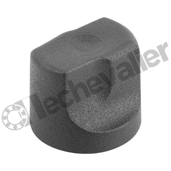 K1126.204 ECROU MERE TA.2 M04 POLYAMIDE, NOIR