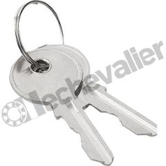 K1511.1333 CLE POUR VERROU 1/4 TOUR FERMETURE