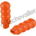 K0100.22 POIGNEE D=22 L=58 PLASTIQUE., ORANG