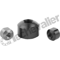 K0664.04 ECROU A BOUT PLAT M04 ACIER