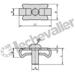 K1031.06 FIXATION STANDARD STANDARD M06, TYP