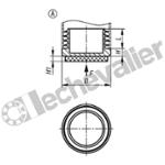 K2036.00260830 OBTURATEUR MIT FILZGLEITFLACHE, FOR