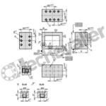 K0809.212201515 CONSOLE + TRAME MODULAIRE FORME B