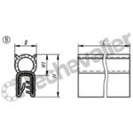 K1368.122X10000 JOINT PROFILE D'ETANCHEIT AVEC JOIN
