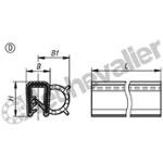 K1368.313X2000 JOINT PROFILE D'ETANCHEIT AVEC JOIN