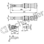 K1488.01 CLE DYNAMOMETRIQUE AVEC GRADUATIONS