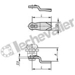 K0519.125X195 CAME ACIER