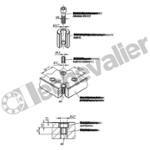 K0282.108 SUPPORT OSCILLANT M08 D1=13, FORME: